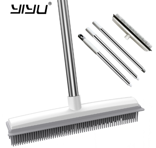 Vroom Broom™ Carpet Rake with Soft Bristles (One Set)
