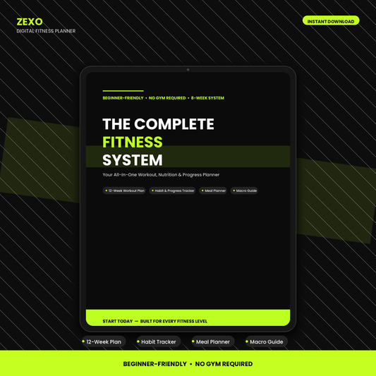 Workout Template & Plan